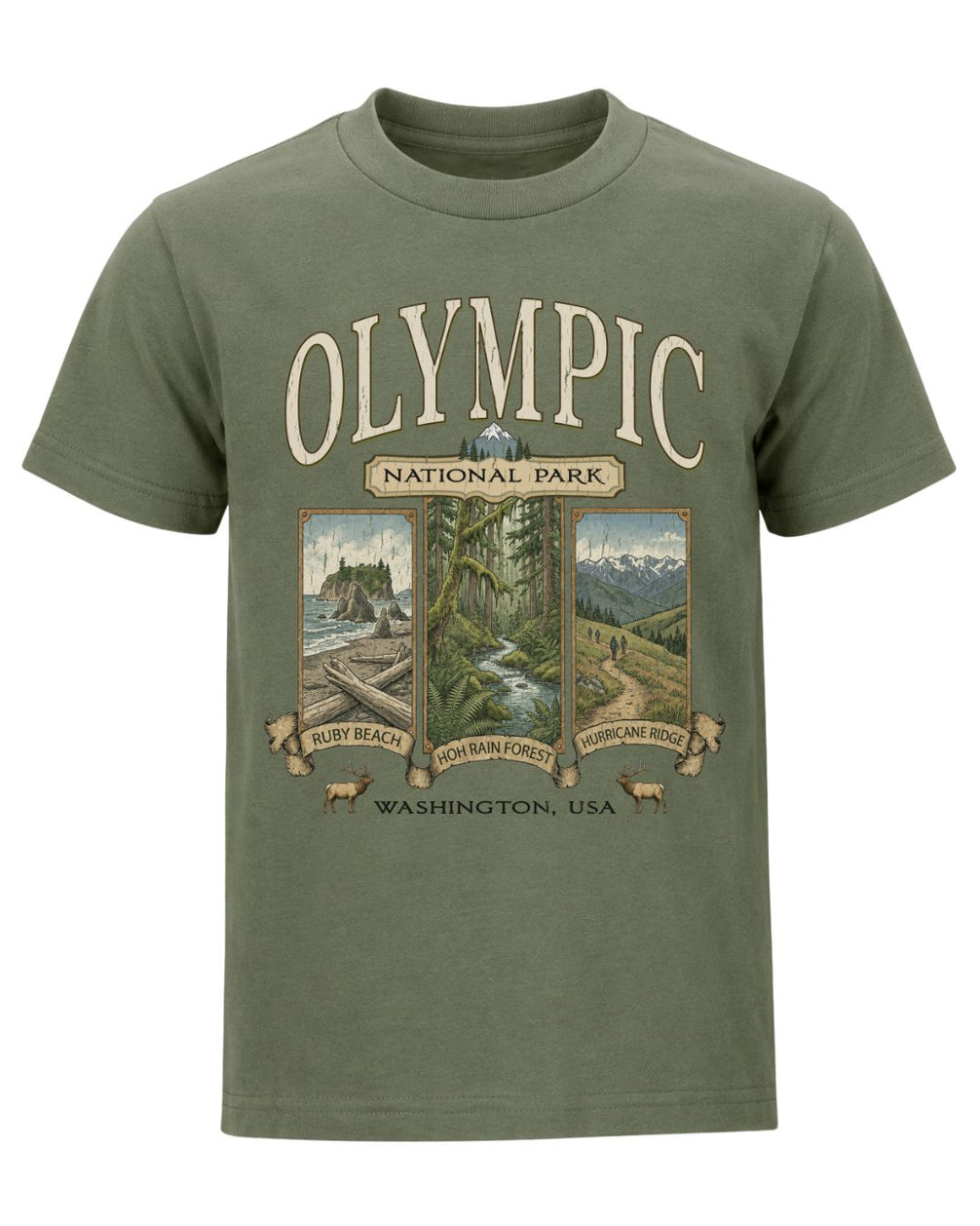 The Triple Trail Olympic T-shirt