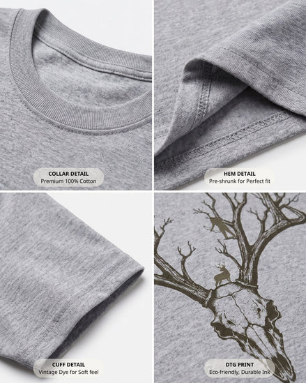 Deer Skull Bowhunting T-shirt