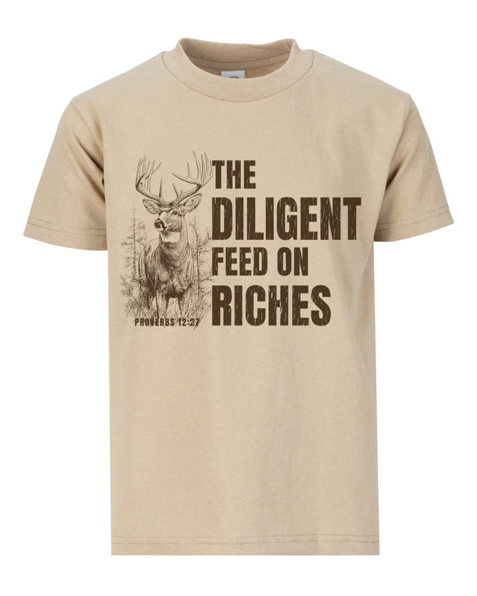 Proverbs 1227 Deer Wildlife T-shirt
