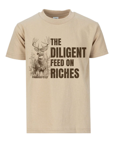 Proverbs 12:27 Deer Wildlife T-shirt