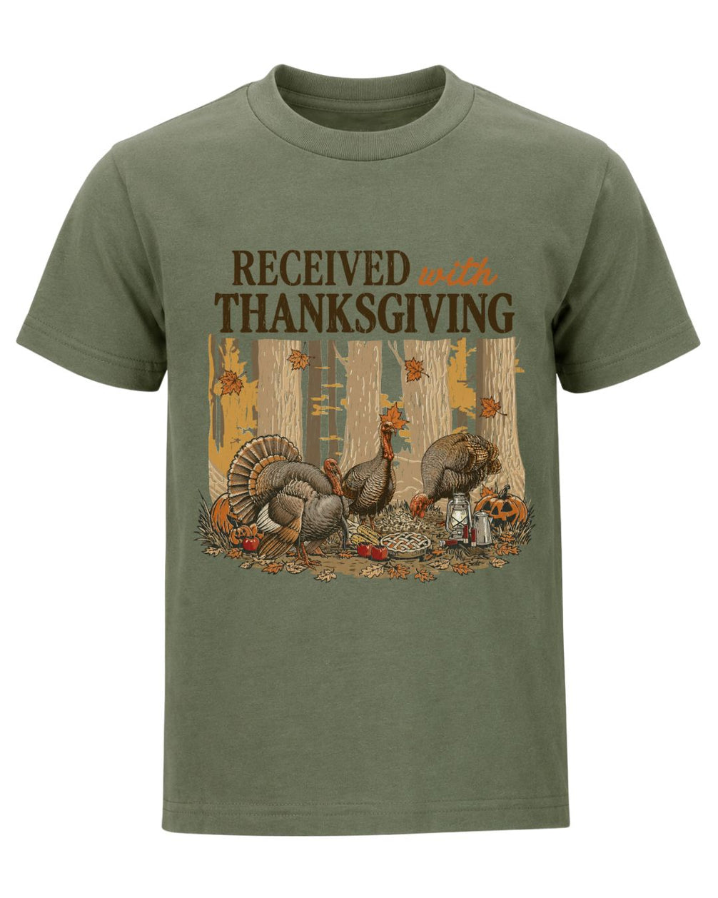 Received With Thanksgiving T-shirt