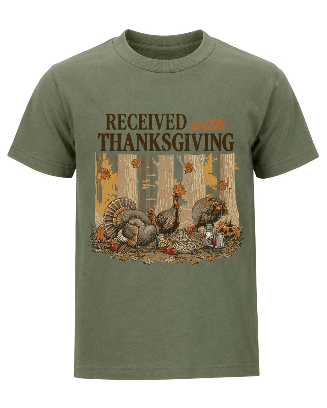 Received With Thanksgiving T-shirt