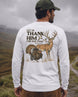 Let Us Thank Him For Our Food LONG-SLEEVE back