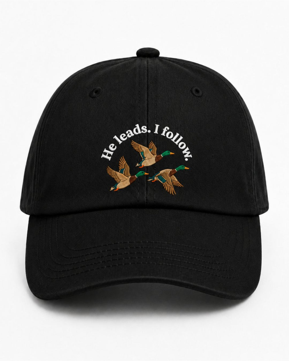Christian Duck Embroidered Classic Hat