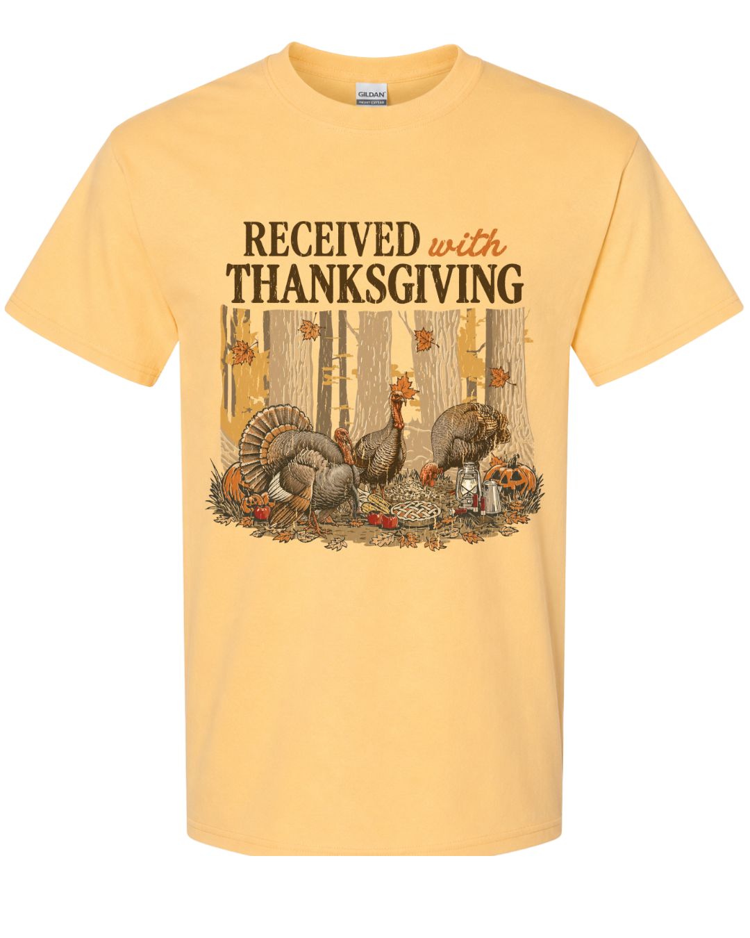 Received With Thanksgiving T-shirt