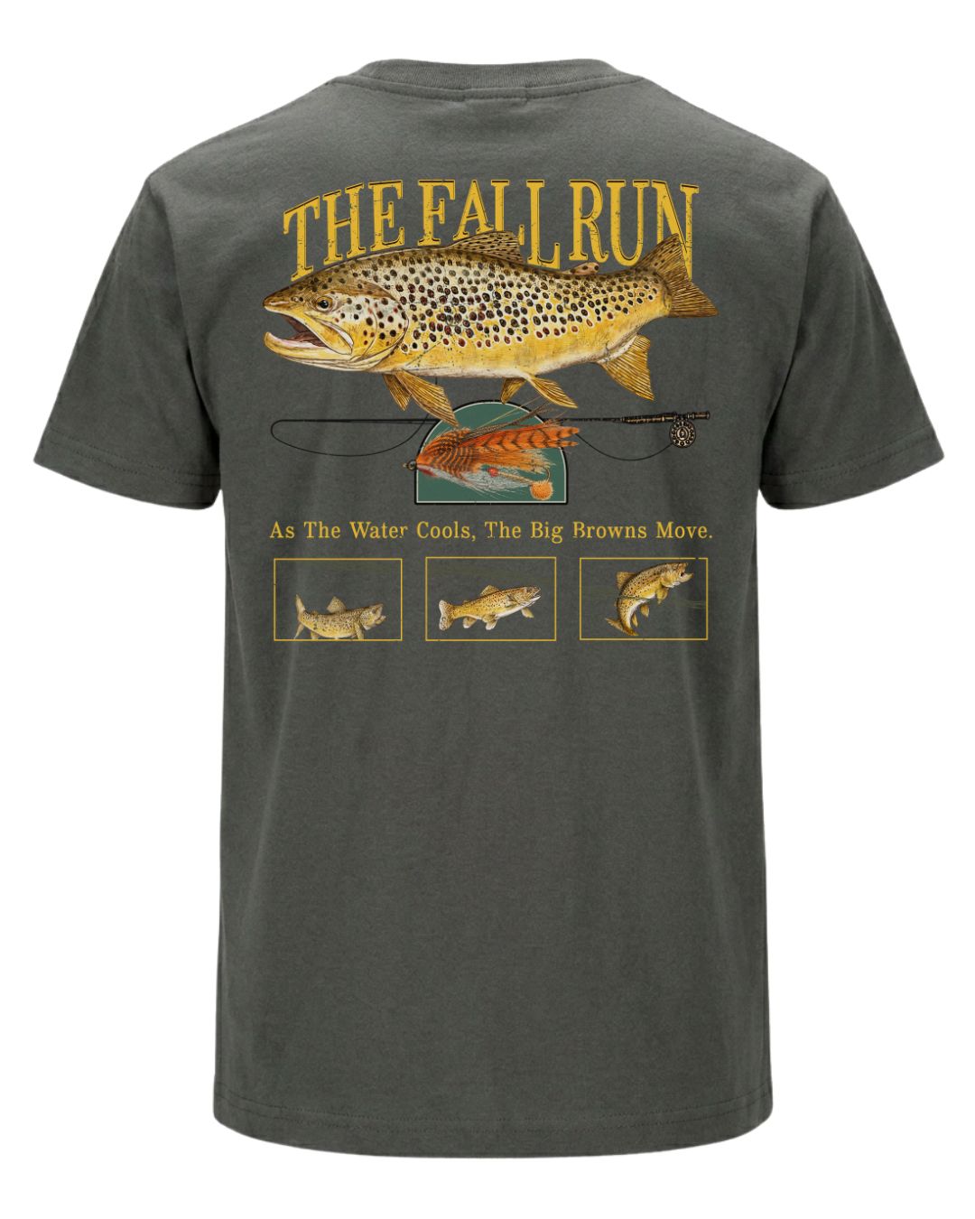Fall Brown Trout Migration T-shirt