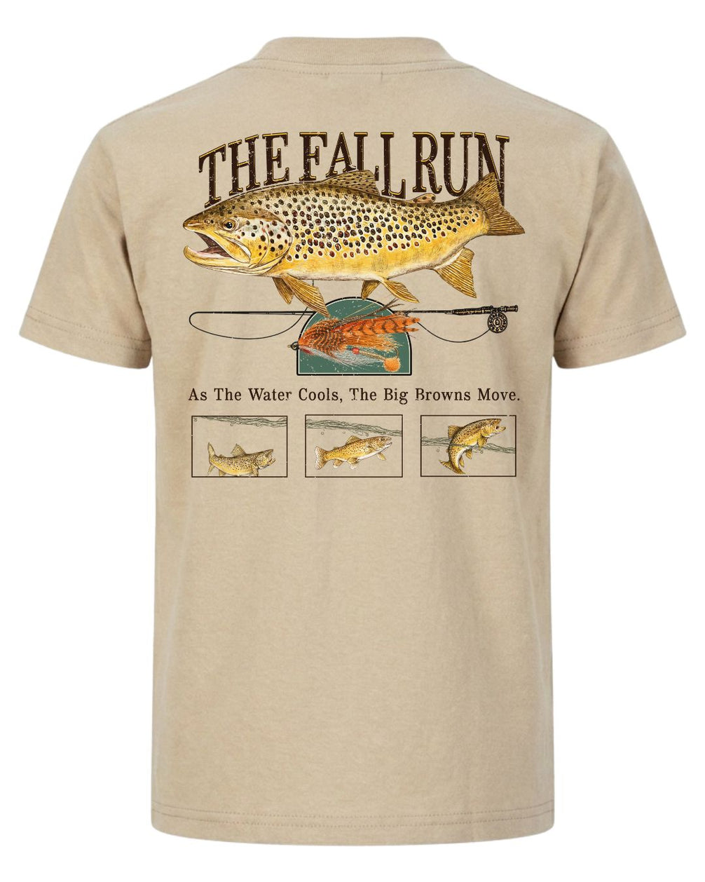 Fall Brown Trout Migration T-shirt
