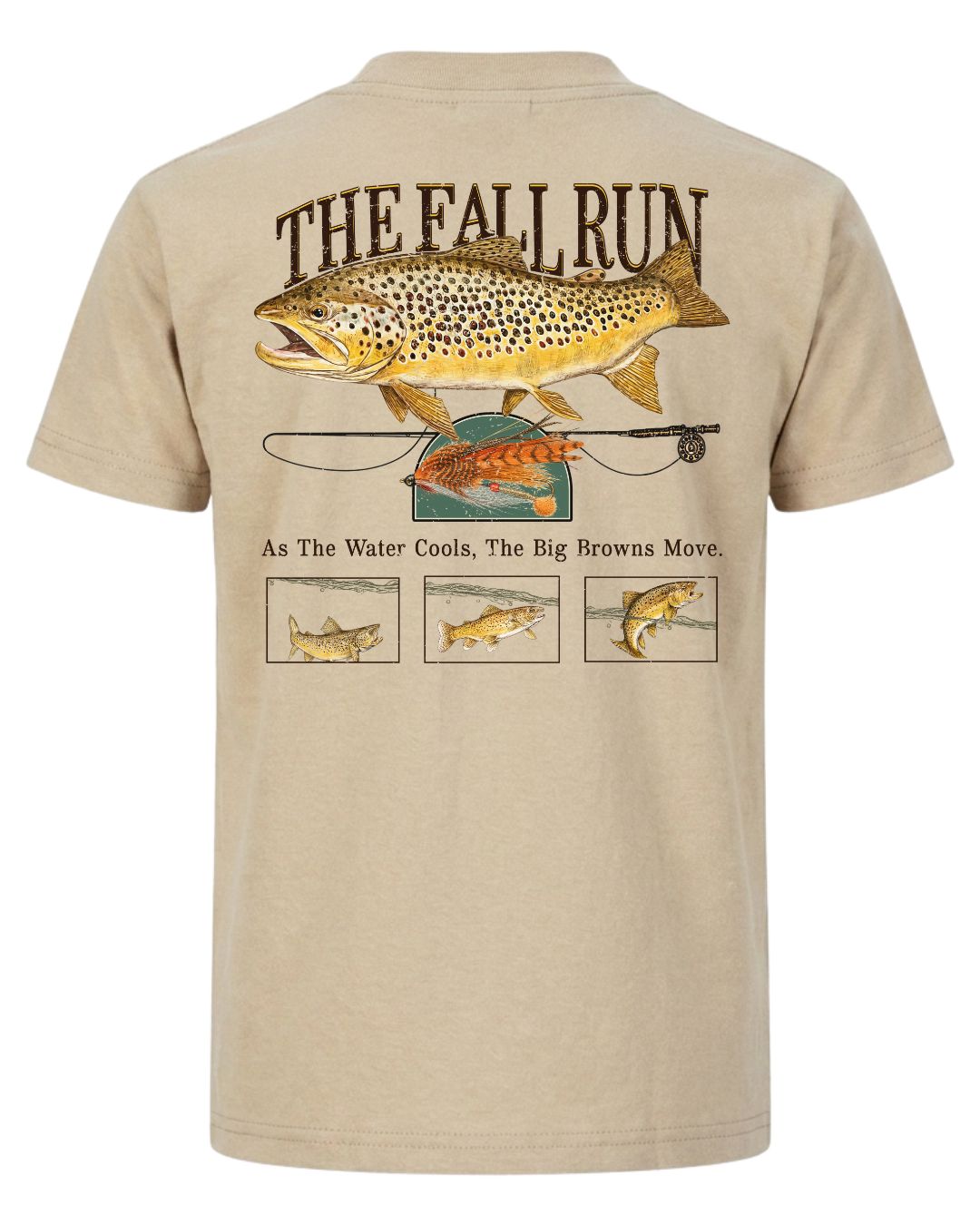 Fall Brown Trout Migration T-shirt