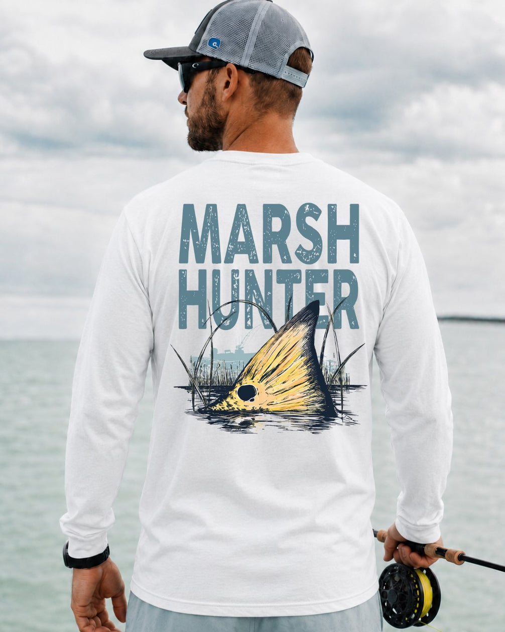 Marsh Hunter Redfish Tail Long-sleeve