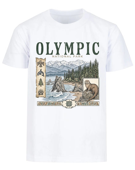 Olympic Coastal Otter Wilderness T-shirt