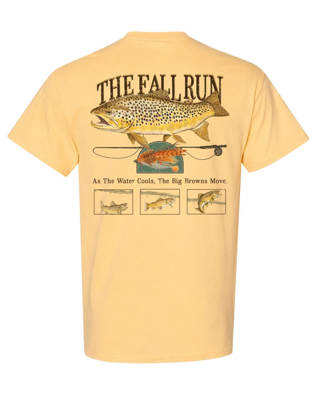 Fall Brown Trout Migration T-shirt