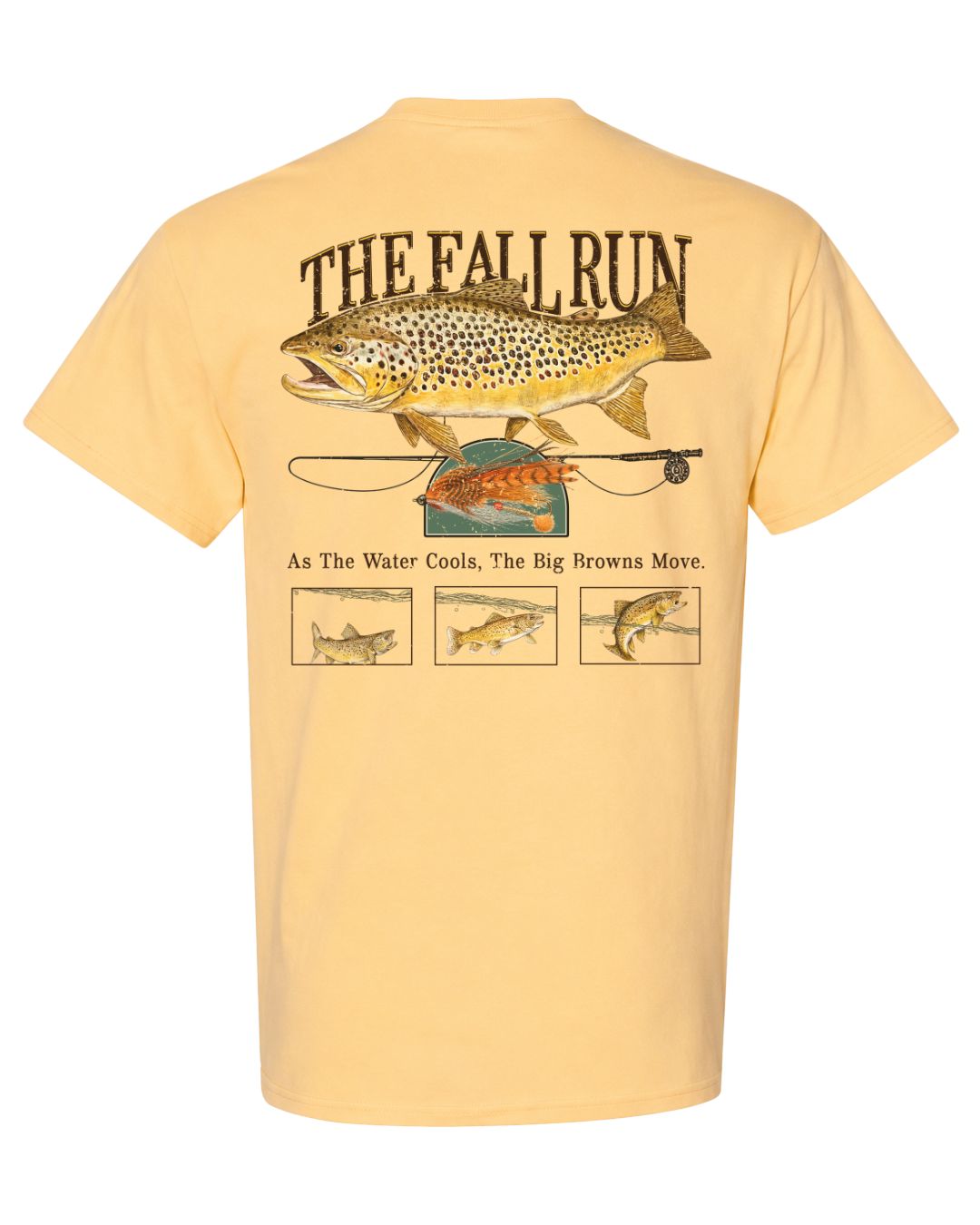 Fall Brown Trout Migration T-shirt