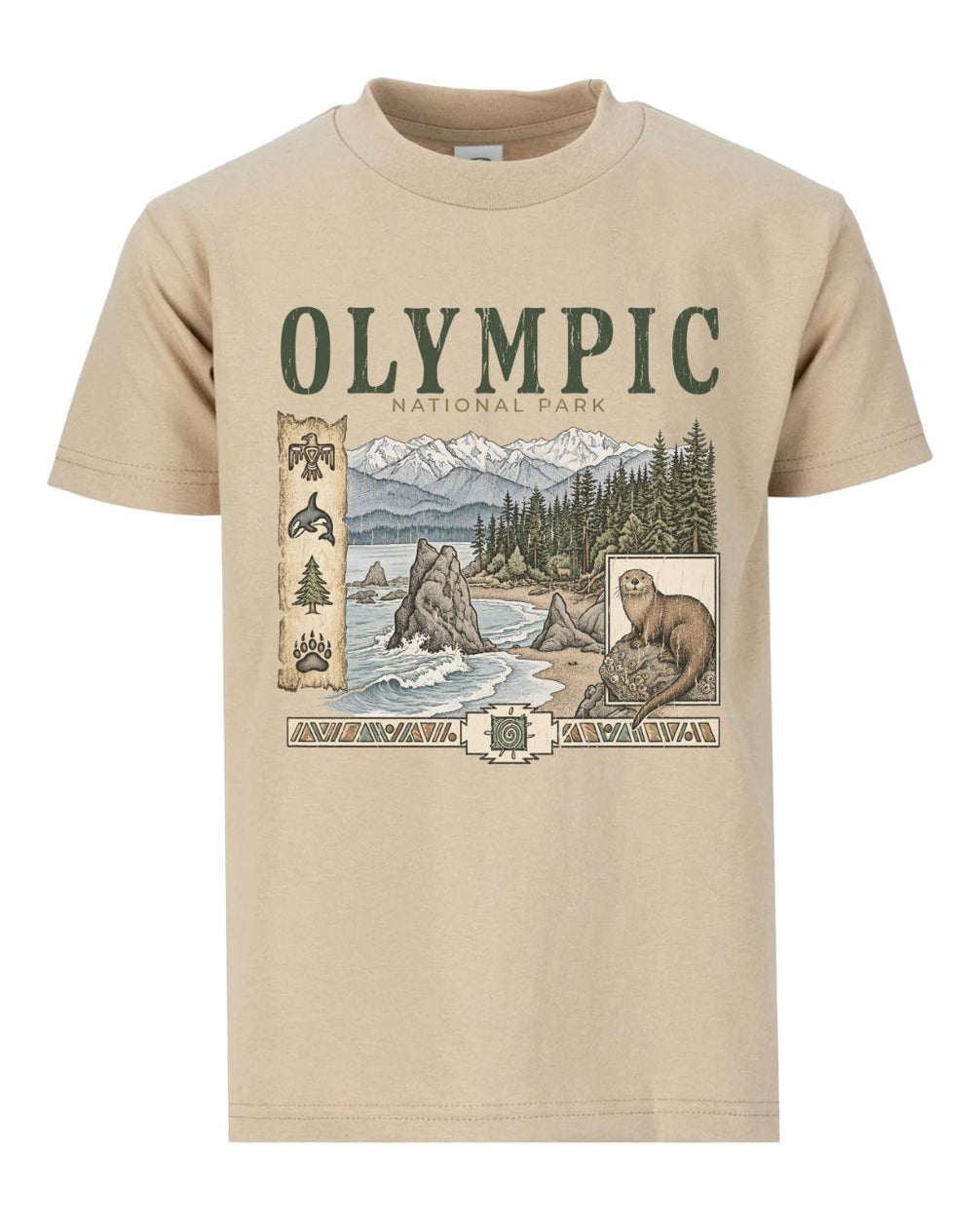 Olympic Coastal Otter Wilderness T-shirt