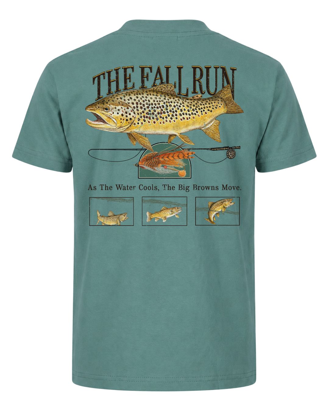 Fall Brown Trout Migration T-shirt
