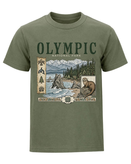 Olympic Coastal Otter Wilderness T-shirt