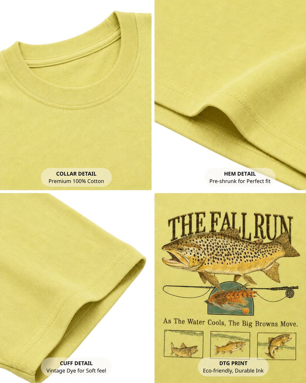 Fall Brown Trout Migration T-shirt