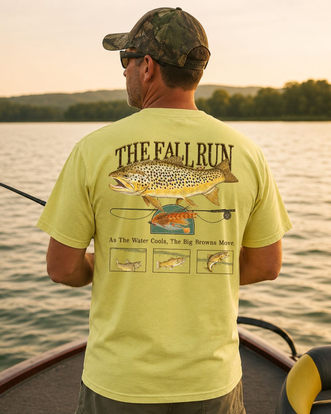Fall Brown Trout Migration T-shirt