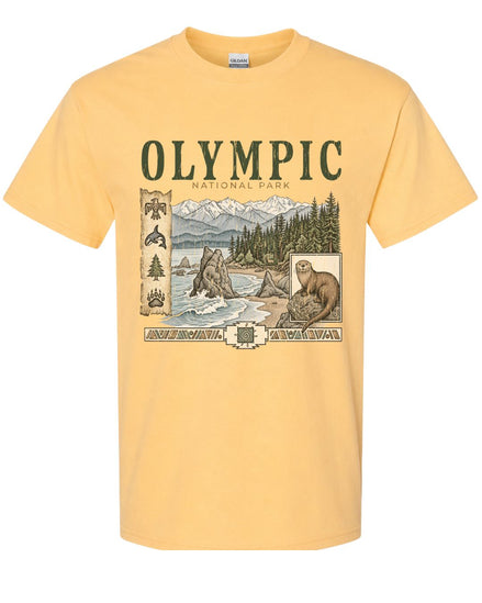 Olympic Coastal Otter Wilderness T-shirt