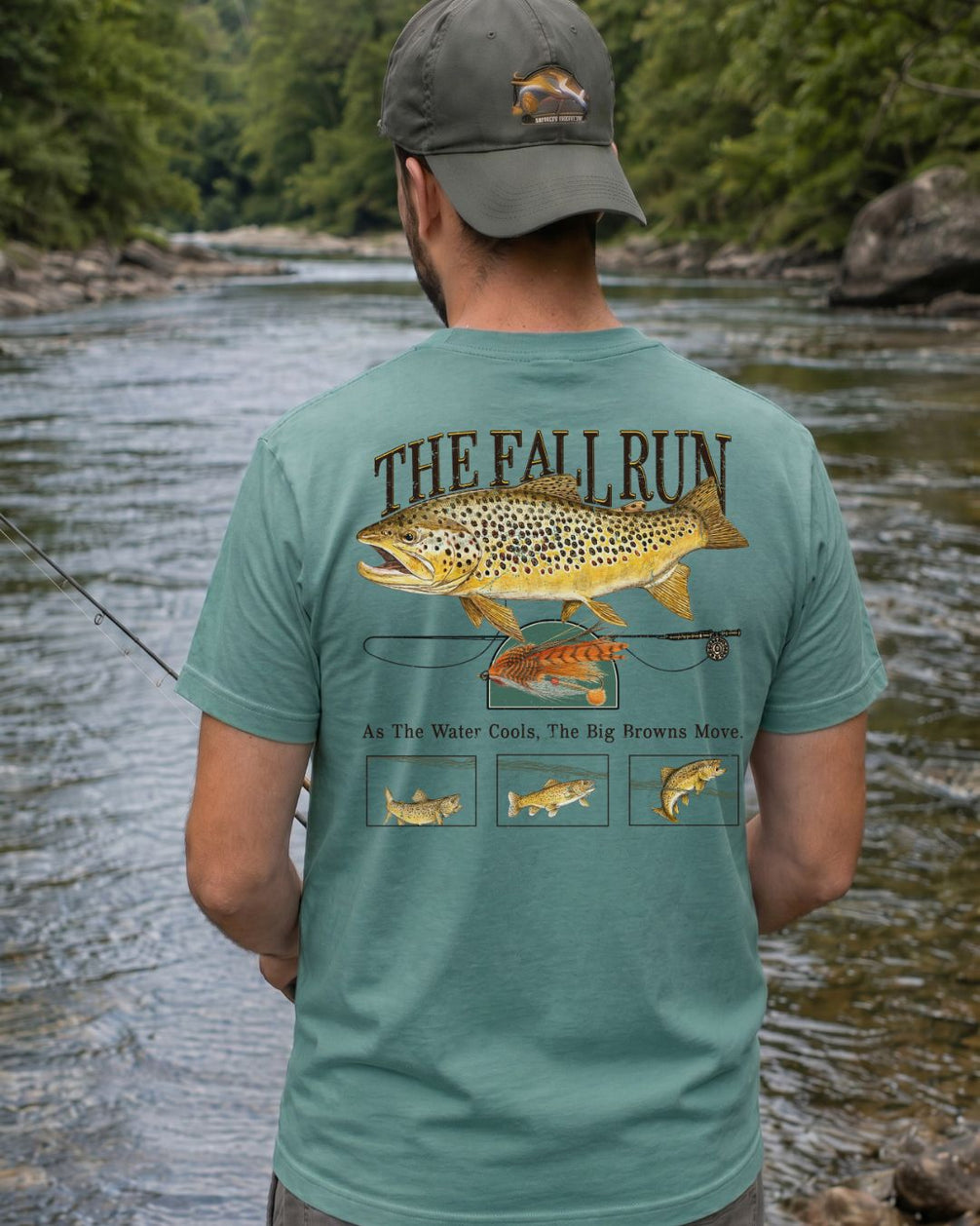 Fall Brown Trout Migration T-shirt