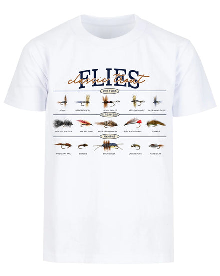 Classic Trout Flies Guide T-shirt