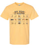 Classic Trout Flies Guide T-shirt
