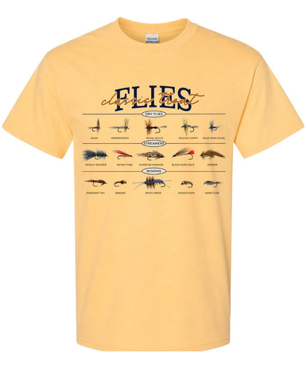 Classic Trout Flies Guide T-shirt