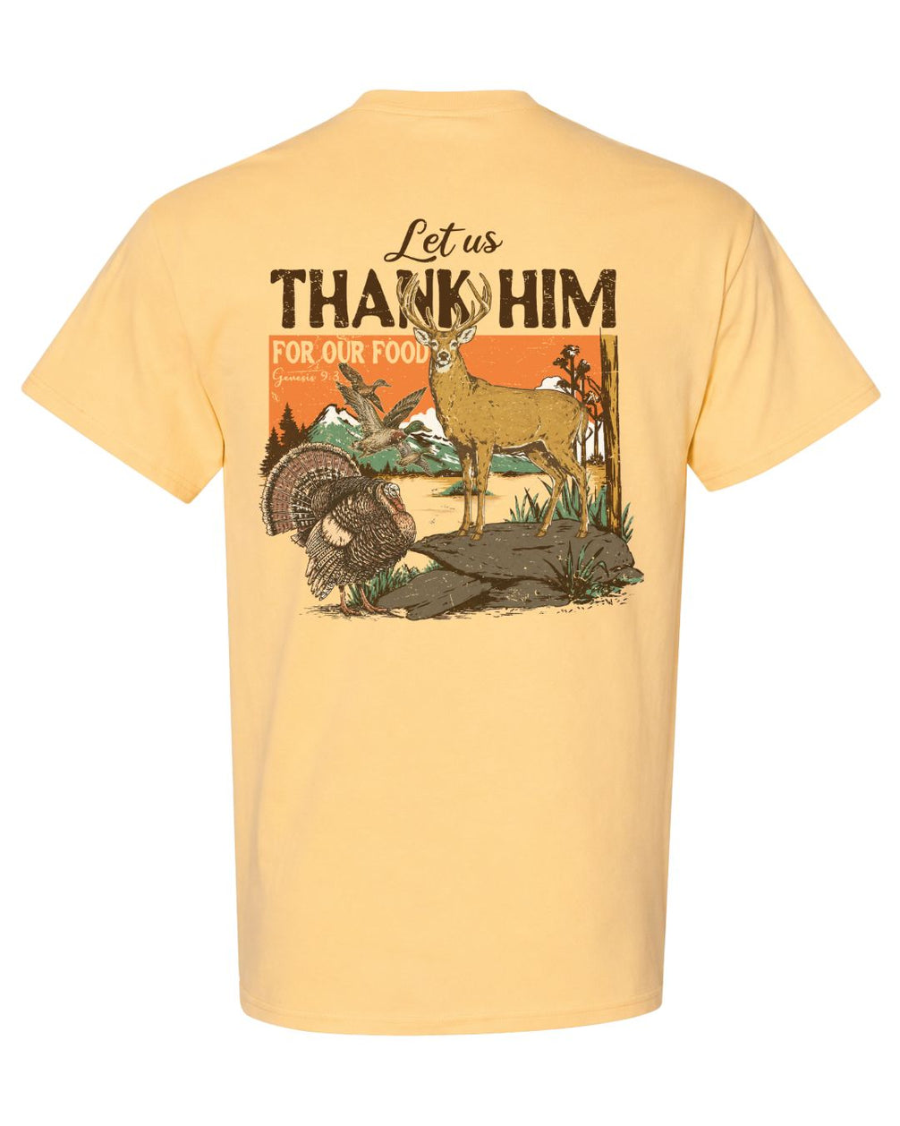 Outdoors Thank Him T-Shirt