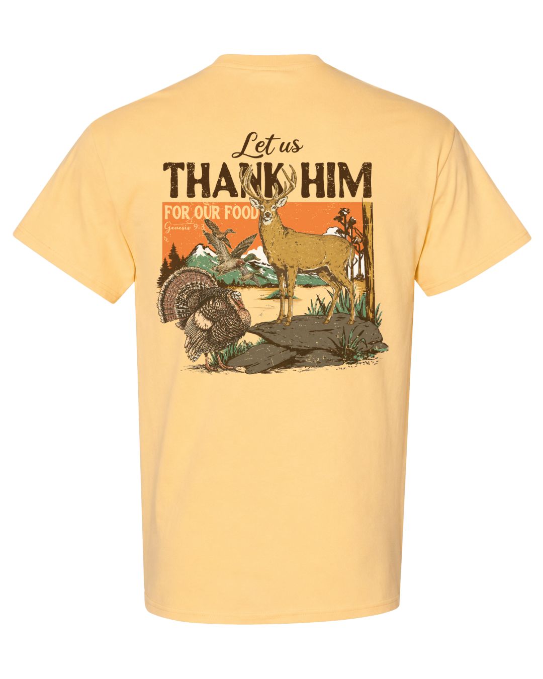 Outdoors Thank Him T-Shirt