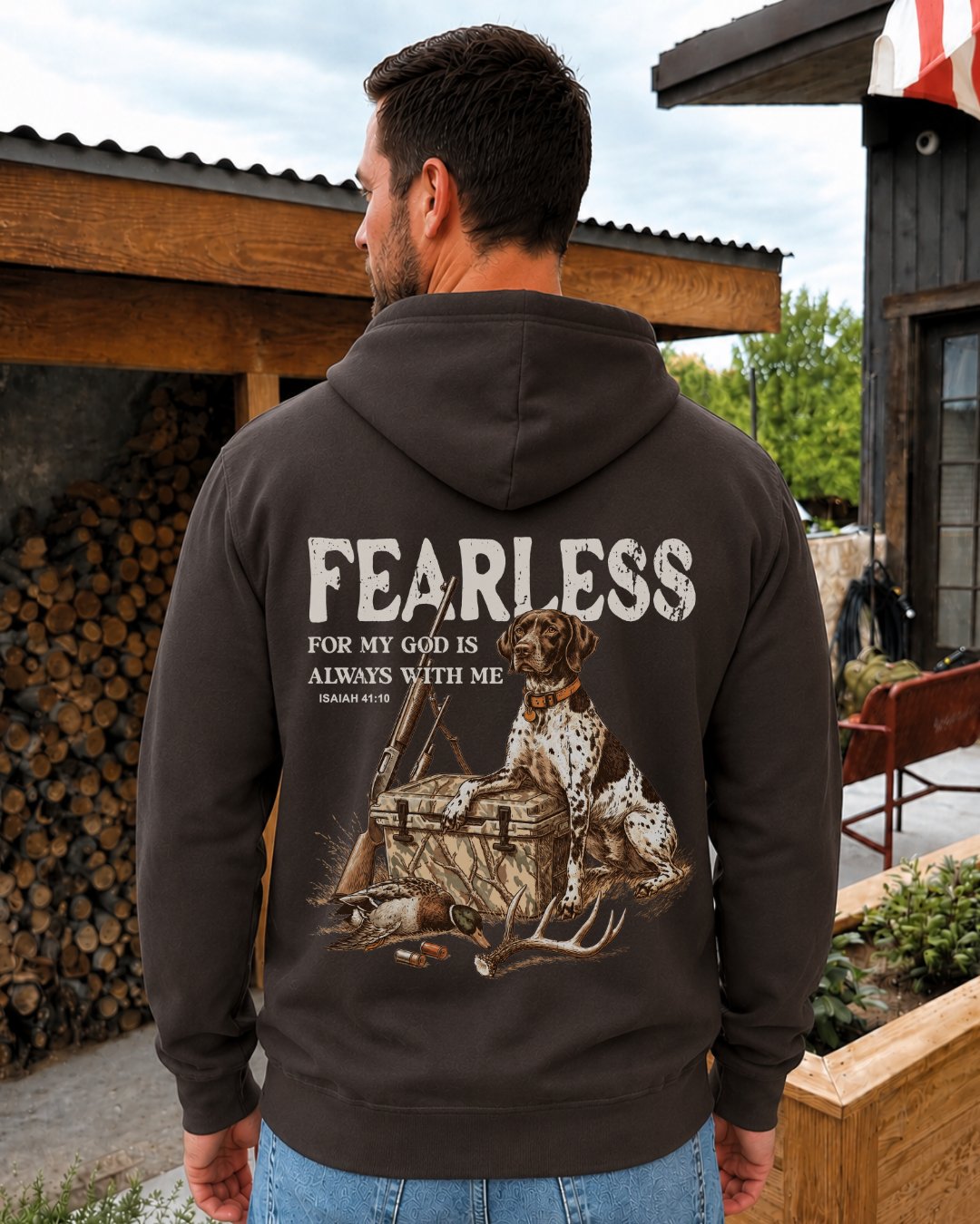 Fearless Christian Hunter Hoodie