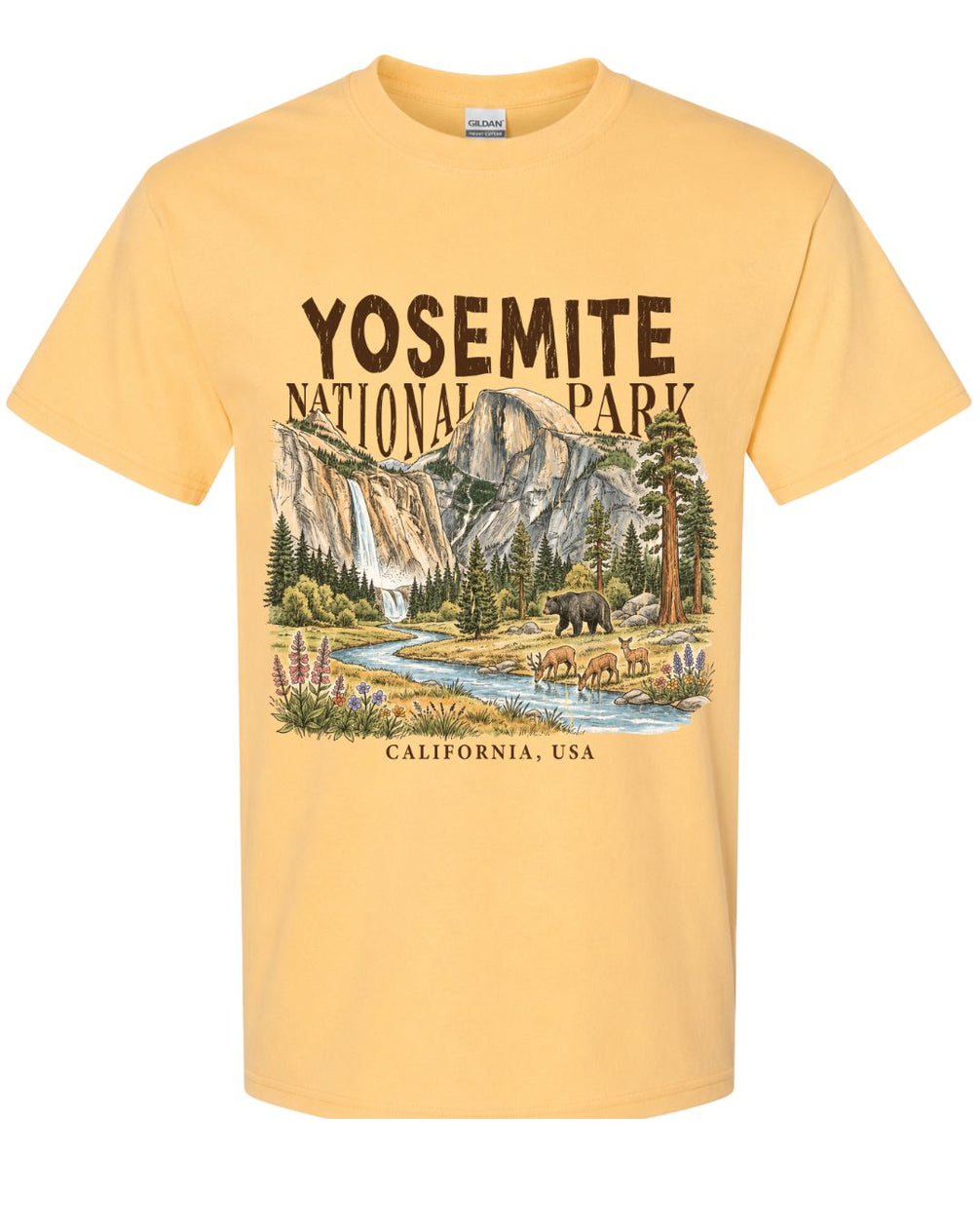 Yosemite Valley Half Dome Nature T-shirt