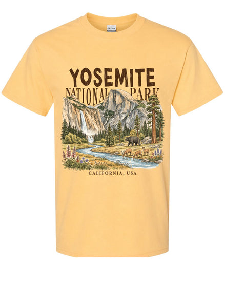 Yosemite Valley Half Dome Nature T-shirt
