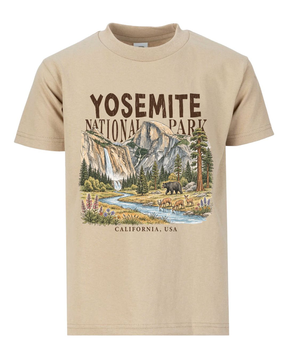 Yosemite Valley Half Dome Nature T-shirt