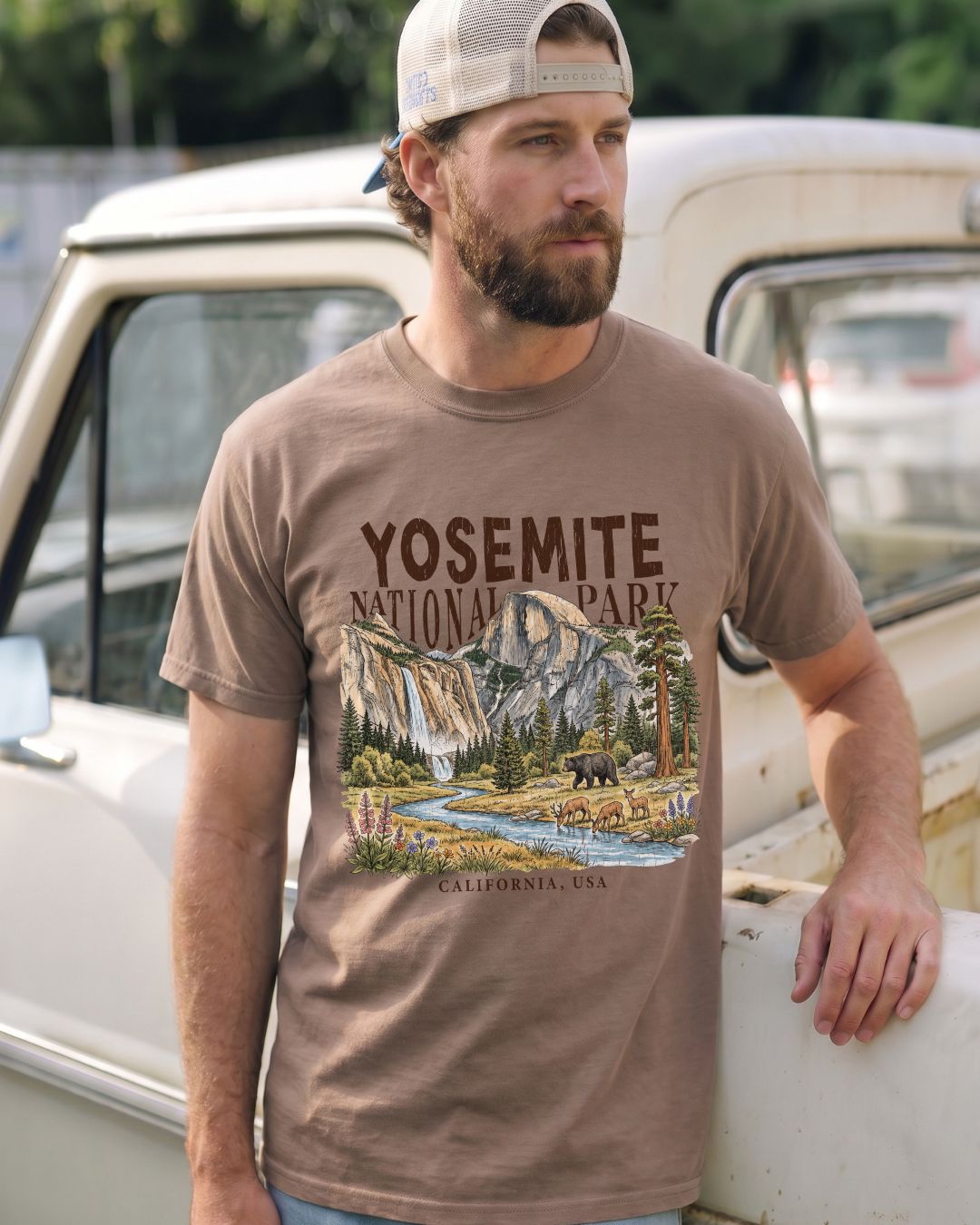 Yosemite Valley Half Dome Nature T-shirt