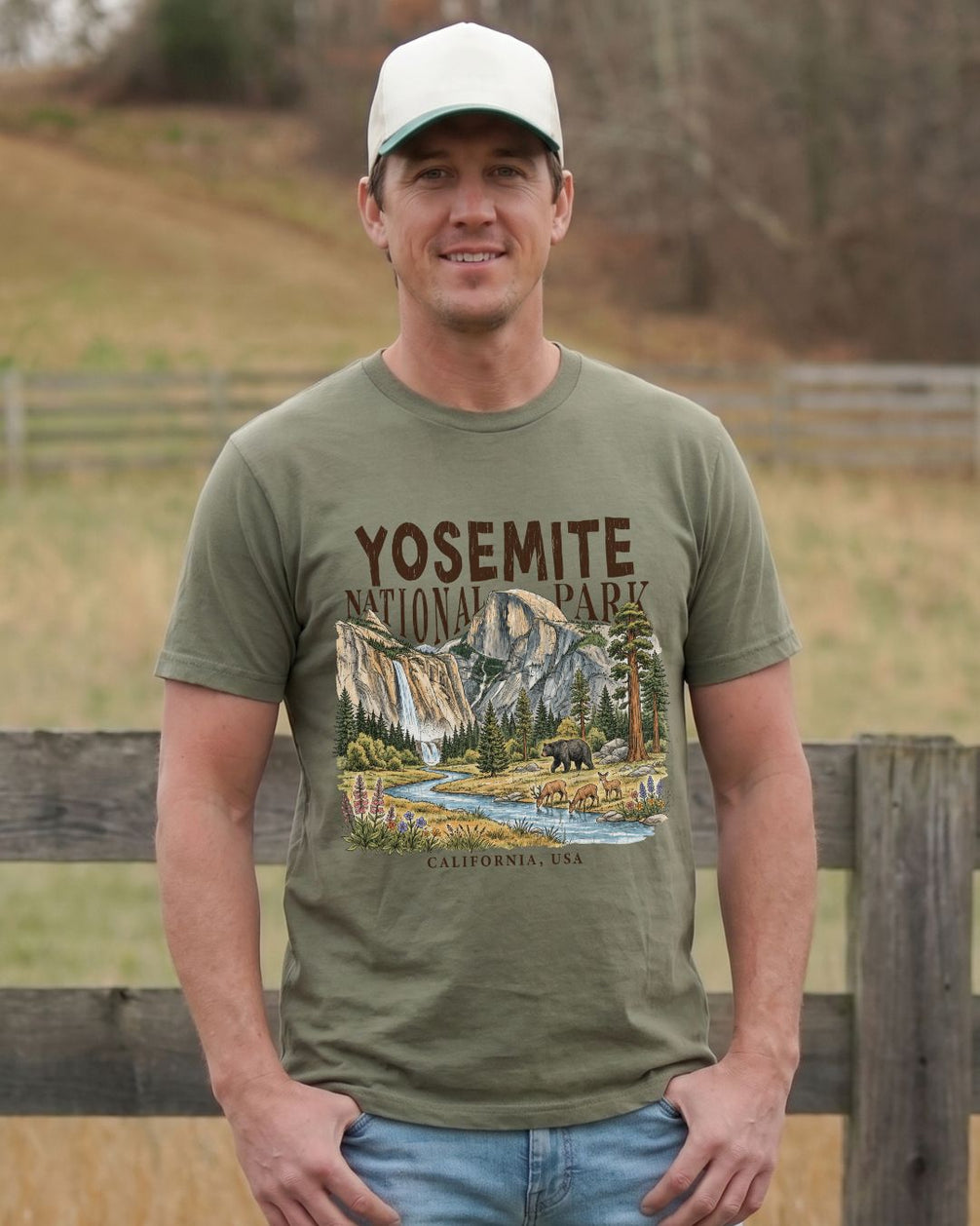 Yosemite Valley Half Dome Nature T-shirt