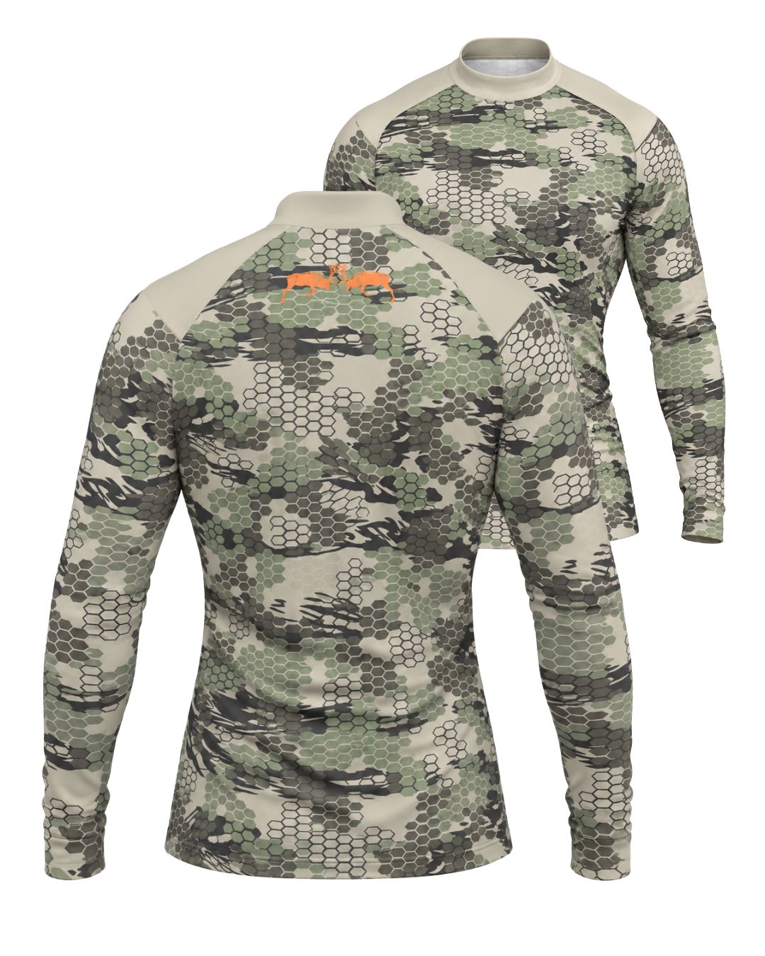 Long-Sleeve Turtleneck - September Calls Camo Layering Series