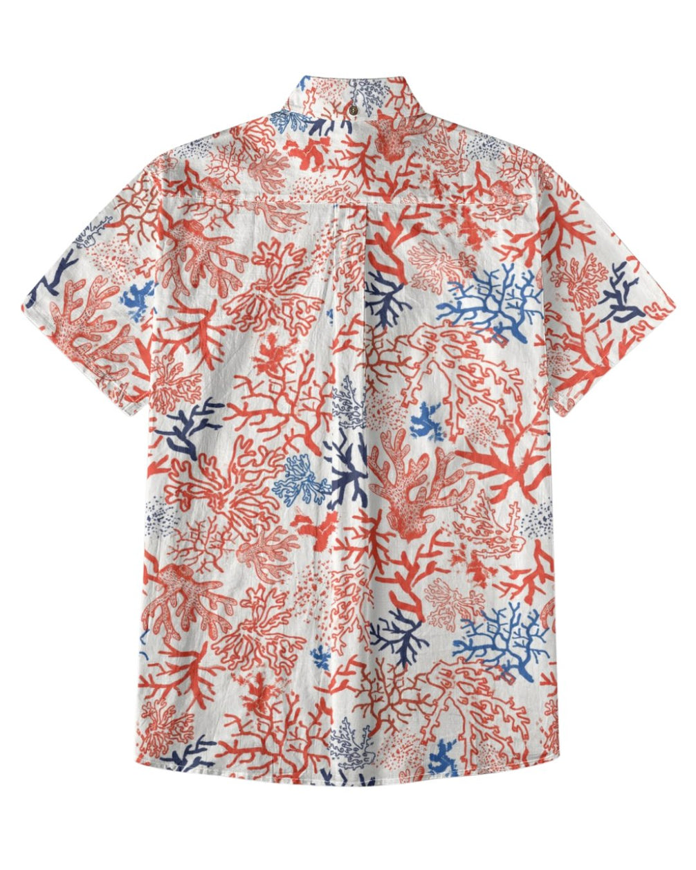 Ocean Coral Branch Men's Breathable Shirt