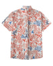 Ocean Coral Branch Men's Breathable Shirt