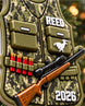 Personalized 3D Camo Hunting Vest Christmas Acrylic Ornament
