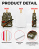 Personalized 3D Camo Hunting Vest Christmas Acrylic Ornament