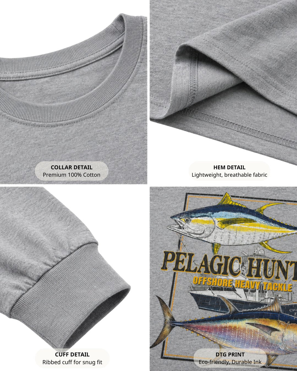 Pelagic Hunter Heavy Tackle Long-sleeve