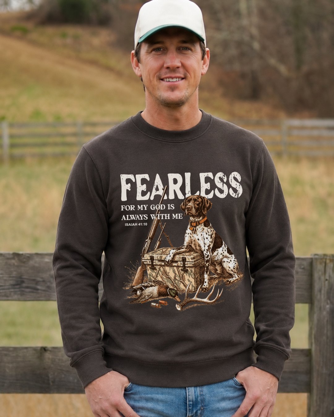 Fearless Christian Hunter Sweatshirt