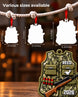 Personalized 3D Camo Hunting Vest Christmas Acrylic Ornament