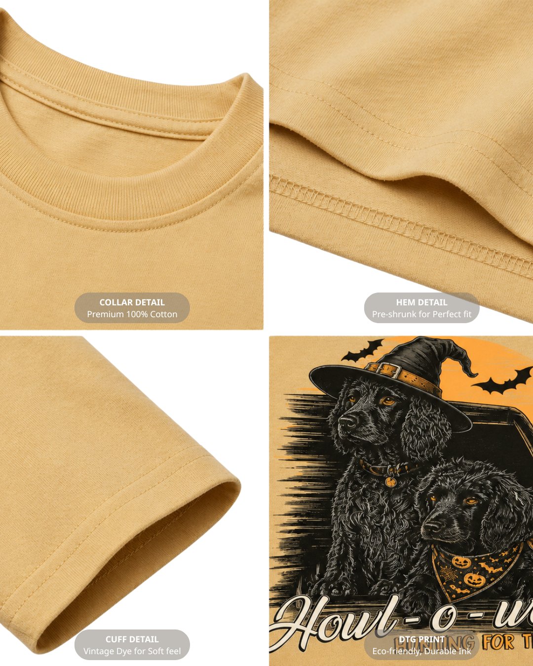 Howl O Ween Hunting For Treats T-shirt