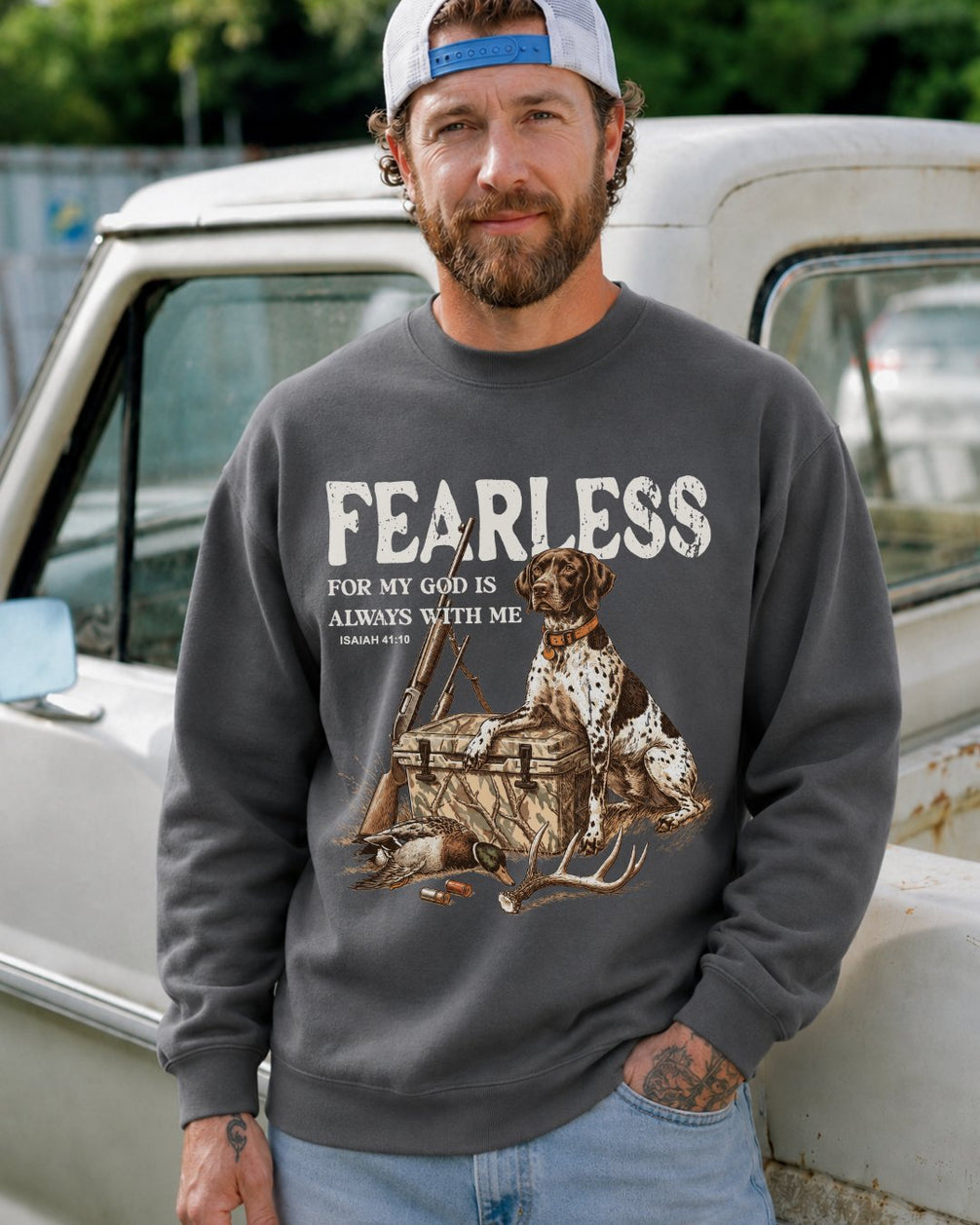 Fearless Christian Hunter Sweatshirt