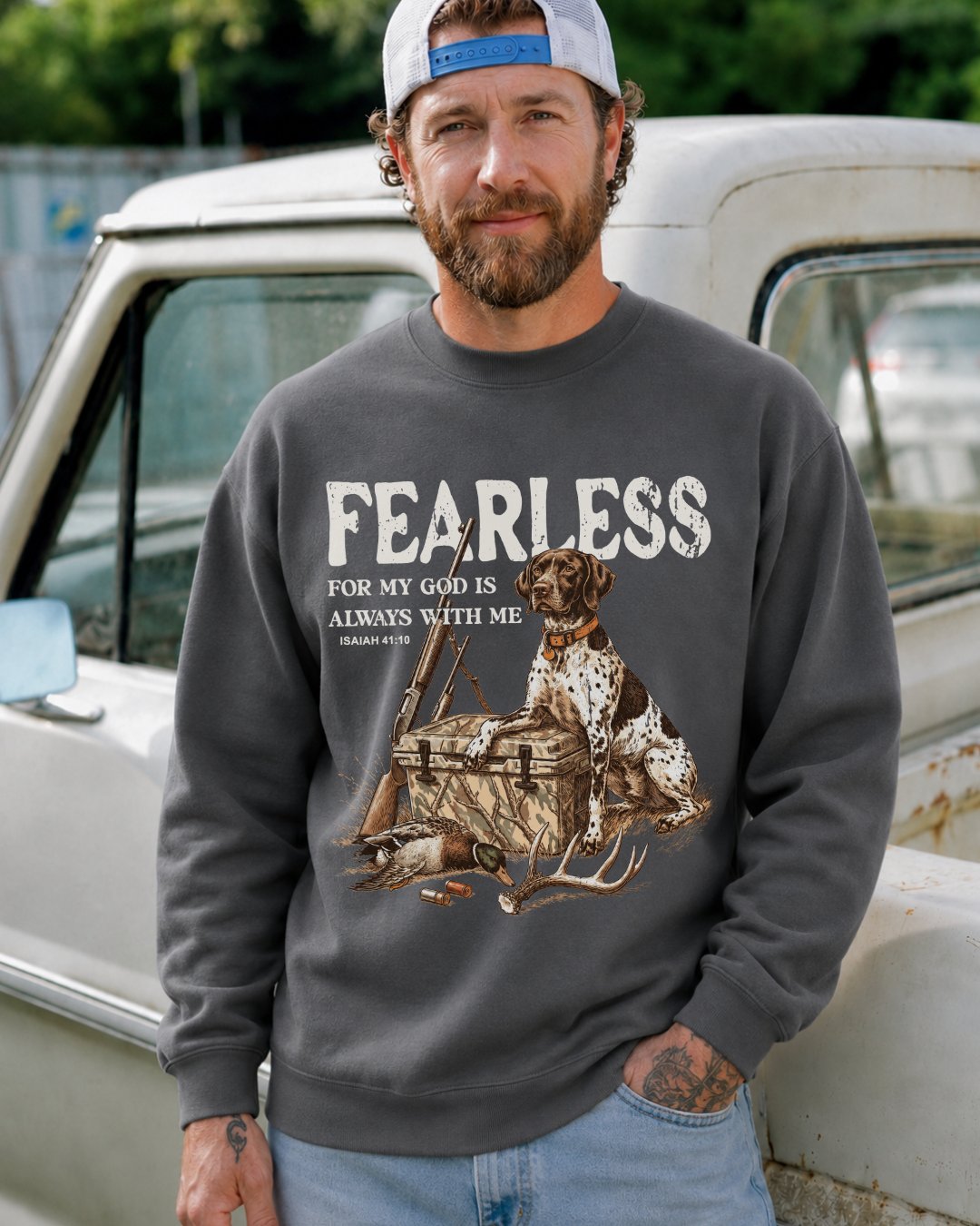 Fearless Christian Hunter Sweatshirt