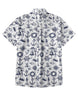 Coastal Mariner Doodle Men's Breathable Shirt