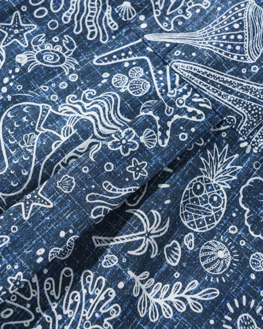 Deep Sea Marine Life Men's Breathable Shirt