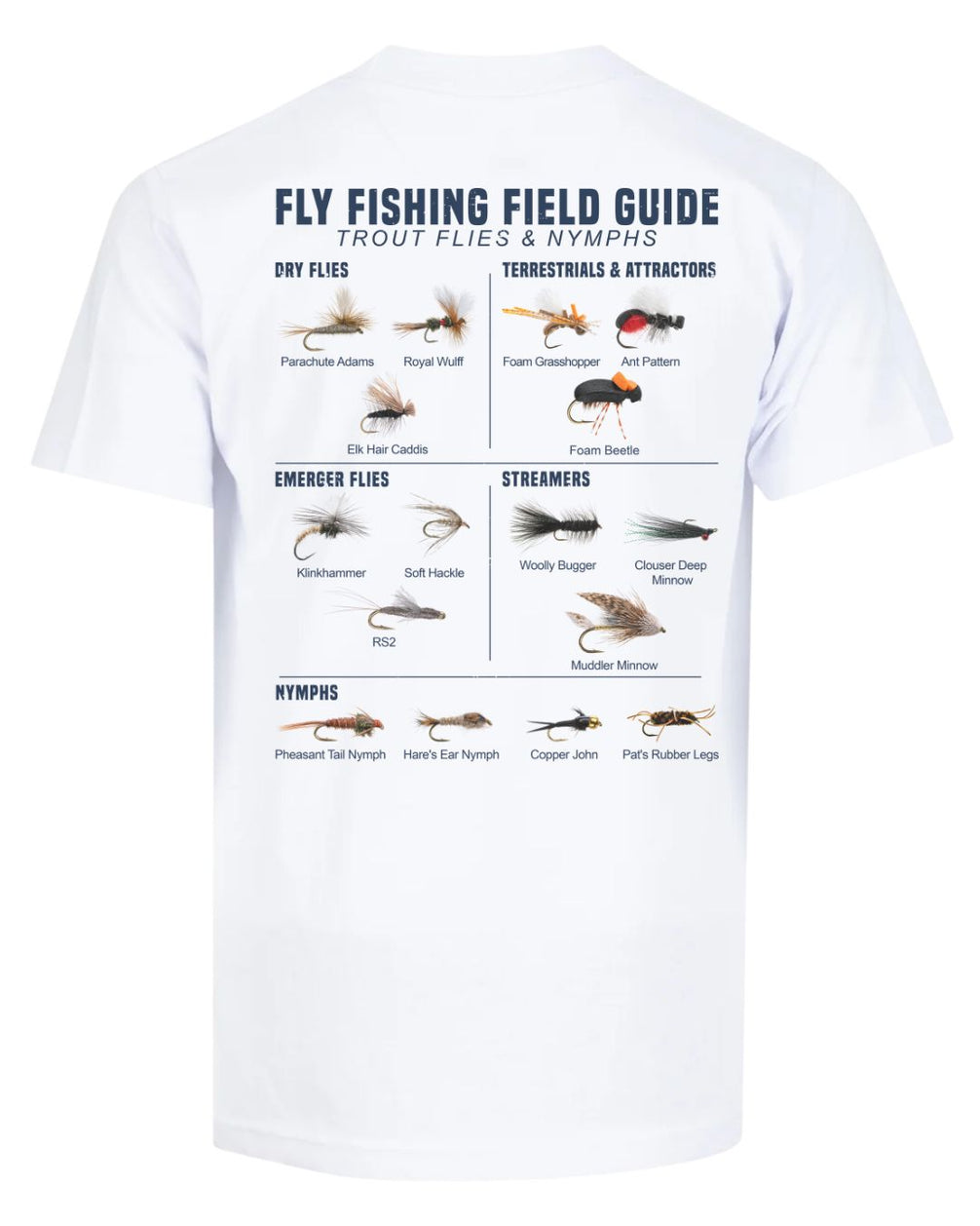 Fly Fishing Field Guide T-shirt