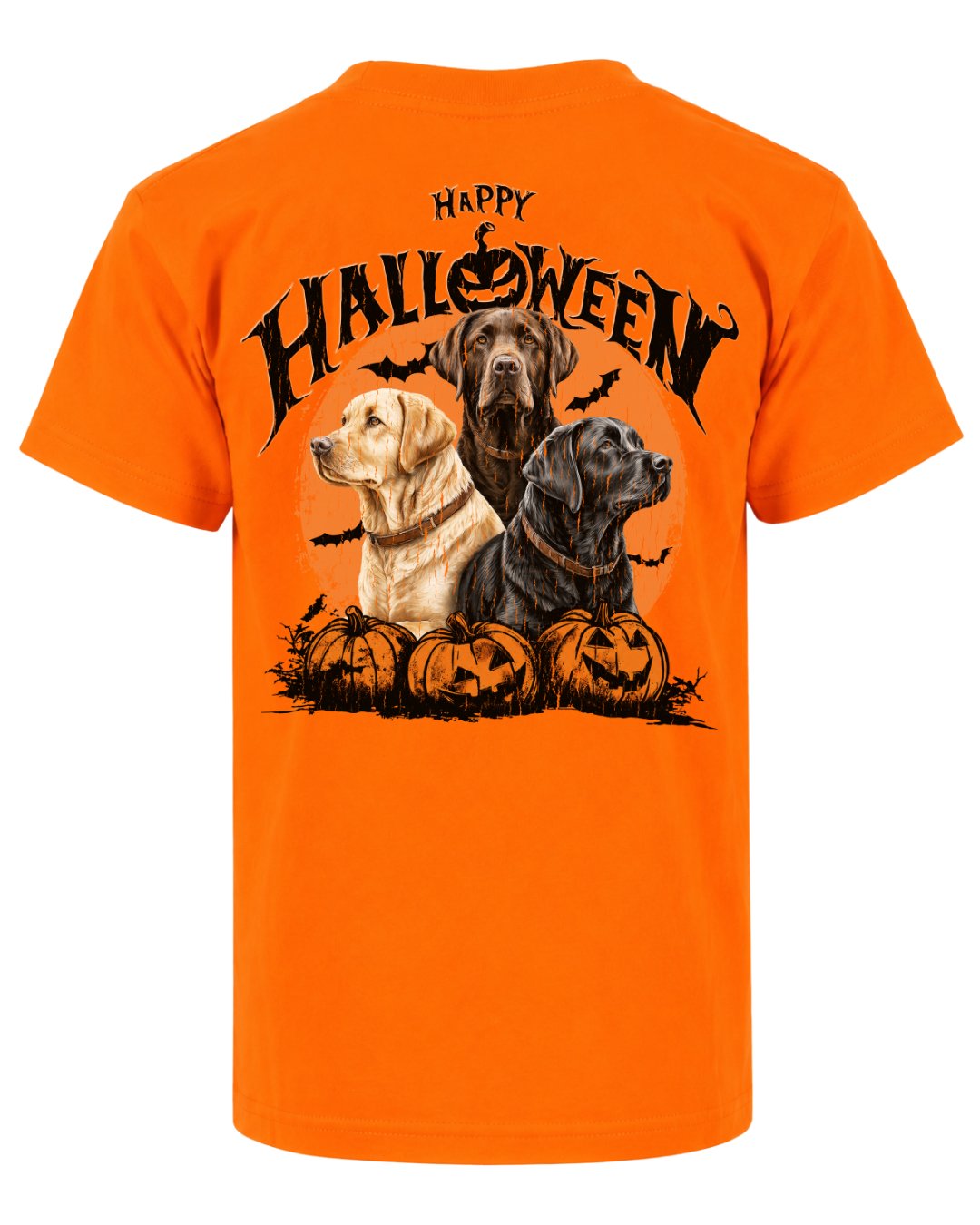 Labrador Happy Halloween Pumpkin T-shirt