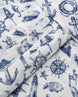 Coastal Mariner Doodle Men's Breathable Shirt